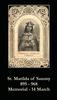 St. Matilda Prayer Card